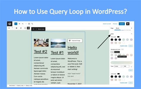 query wordpress|wordpress query loop pagination.